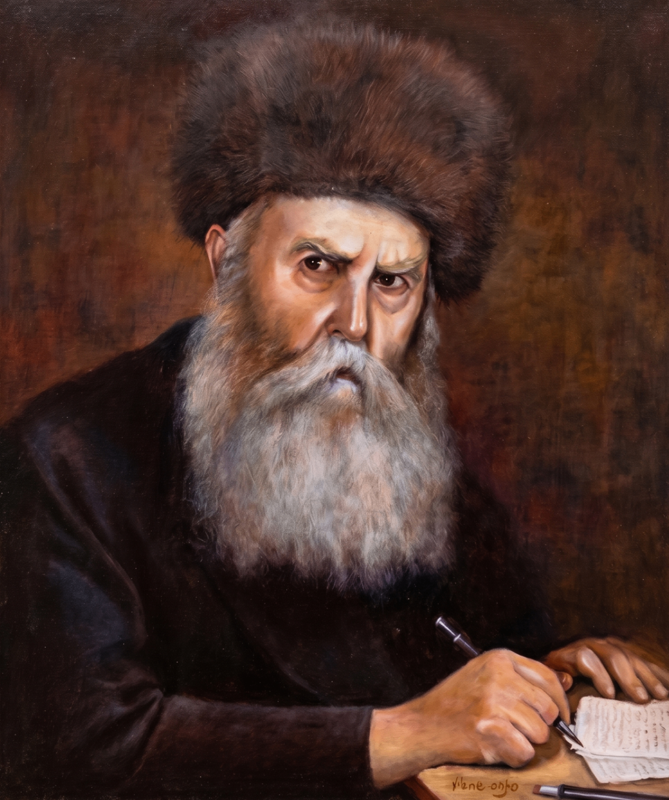 Portrait by Pinchus Smaia